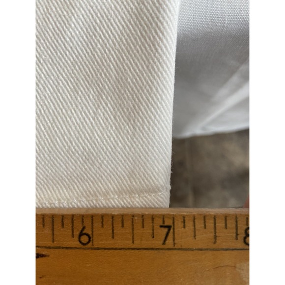 Calvin Klein Women's Jeans Skinny High Rise Winter White Size 14 - Picture 7 of 9